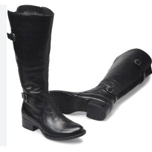 NEW Born Gibb High Shaft Boots  Leather Wide Calf  2510 7S4